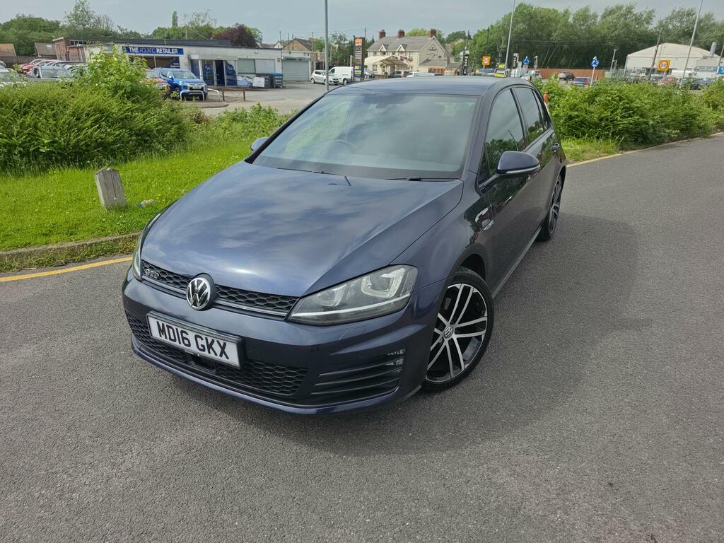 Volkswagen Golf 2.0 Tdi Bluemotion Tech Gtd Euro 6 Ss MD16GKX Blue #3