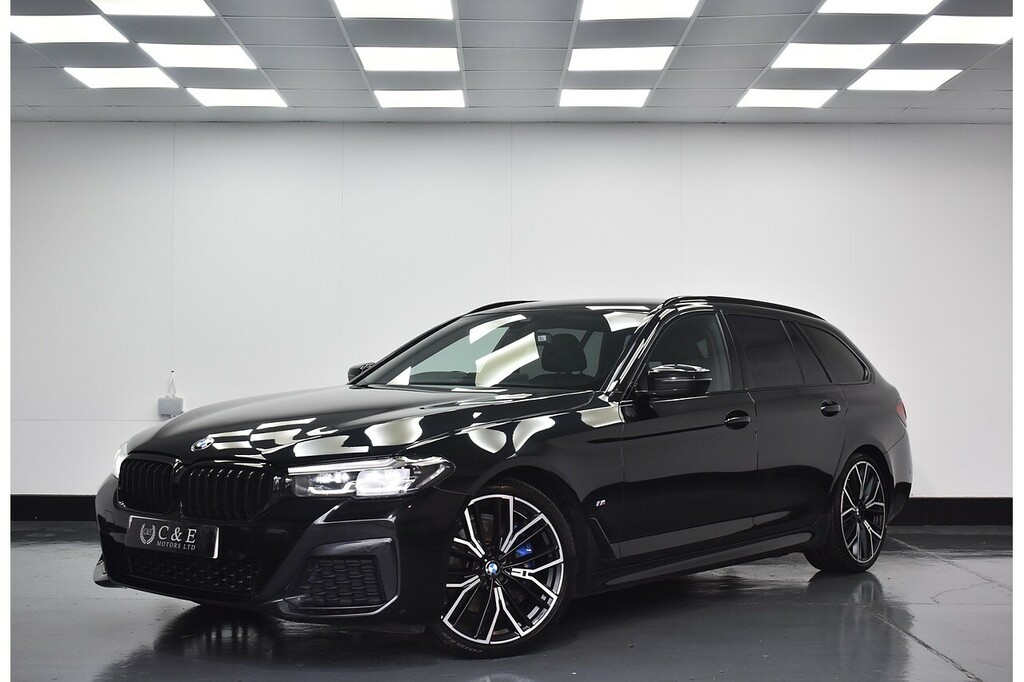 BMW 5 Series Estate Blue