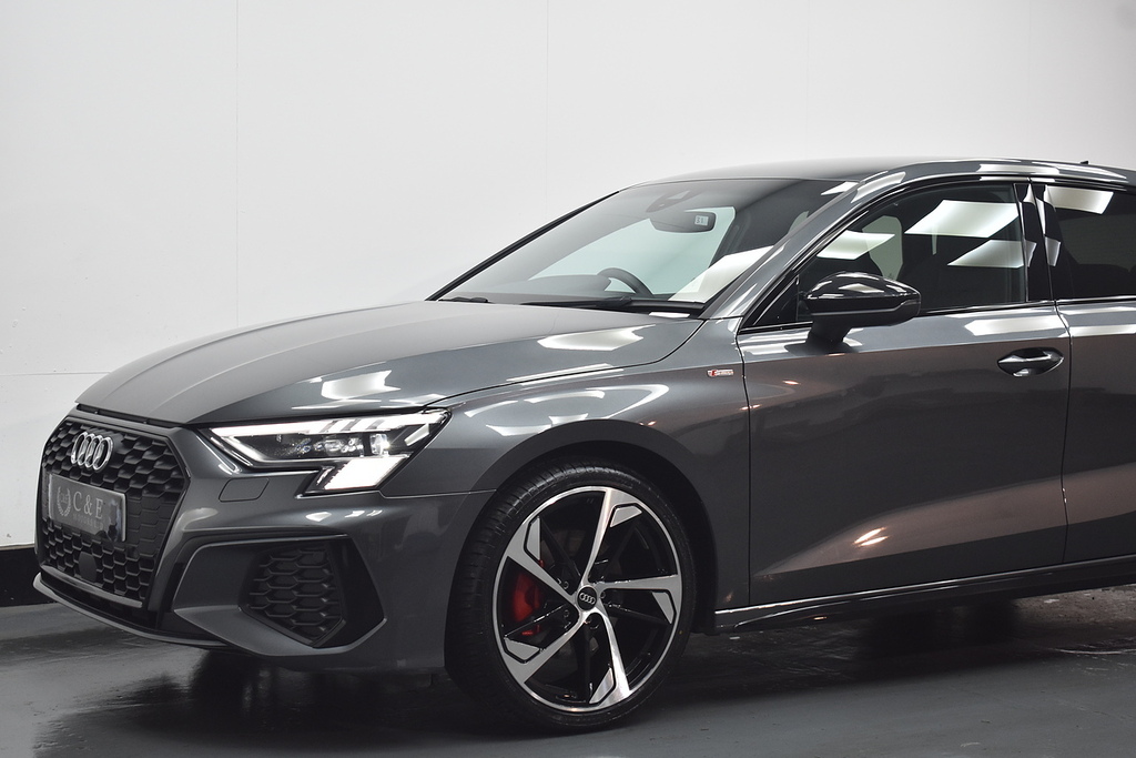 Audi A3 Hatchback YM23XET Grey #3