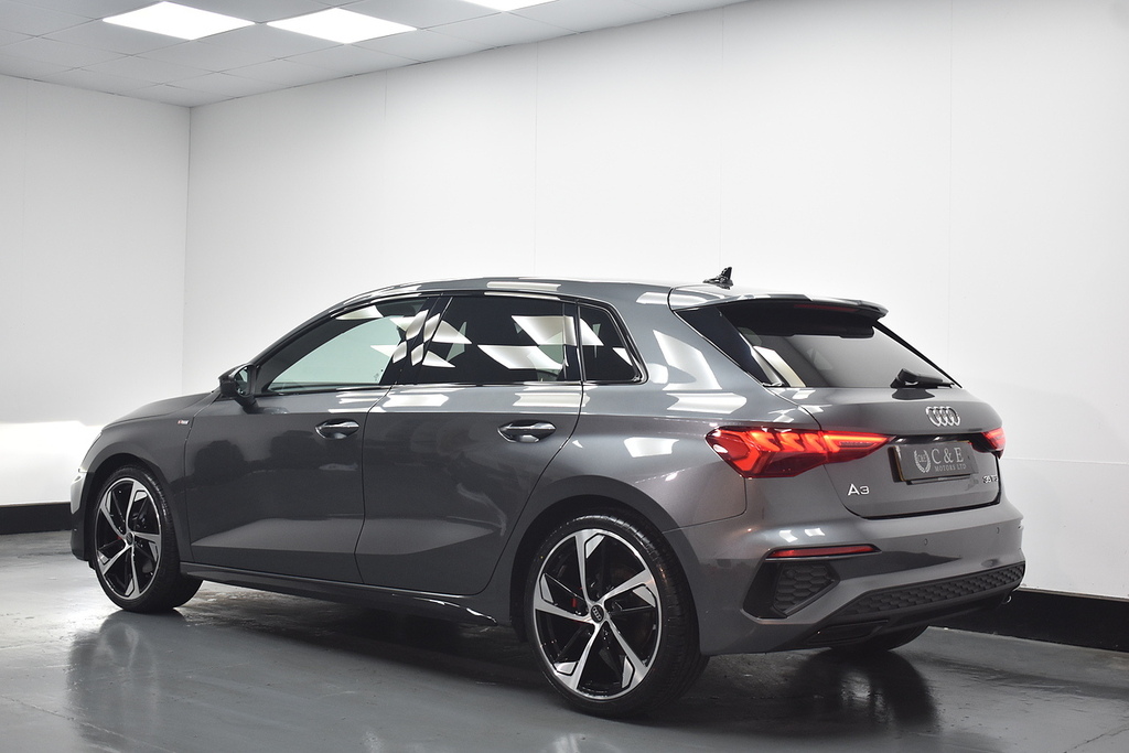 Audi A3 Hatchback YM23XET Grey #4