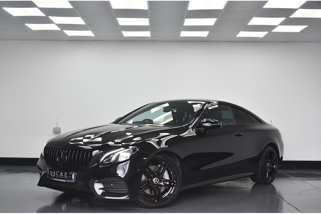 Mercedes-Benz E Class Coupe Black