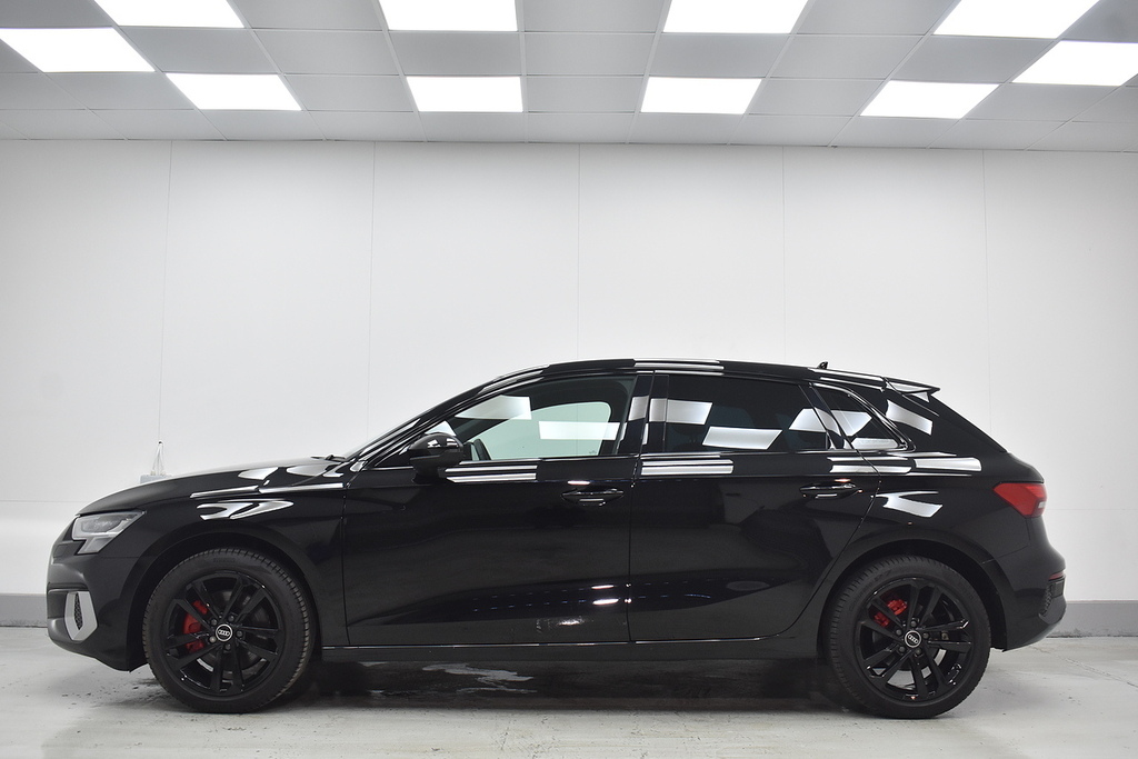 Audi A3 Hatchback RO21OOF Black #2