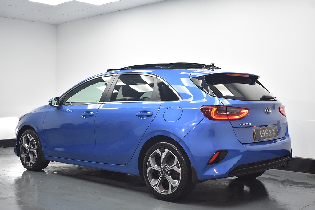 Kia Ceed Hatchback WV68YOR Blue #4