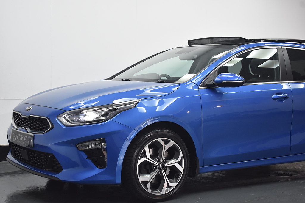 Kia Ceed Hatchback WV68YOR Blue #3