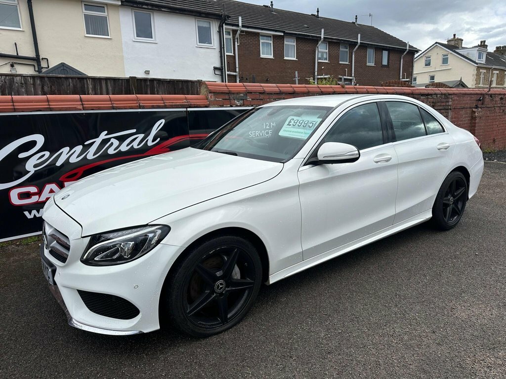 Mercedes-Benz C Class 2.1L Amg Line White