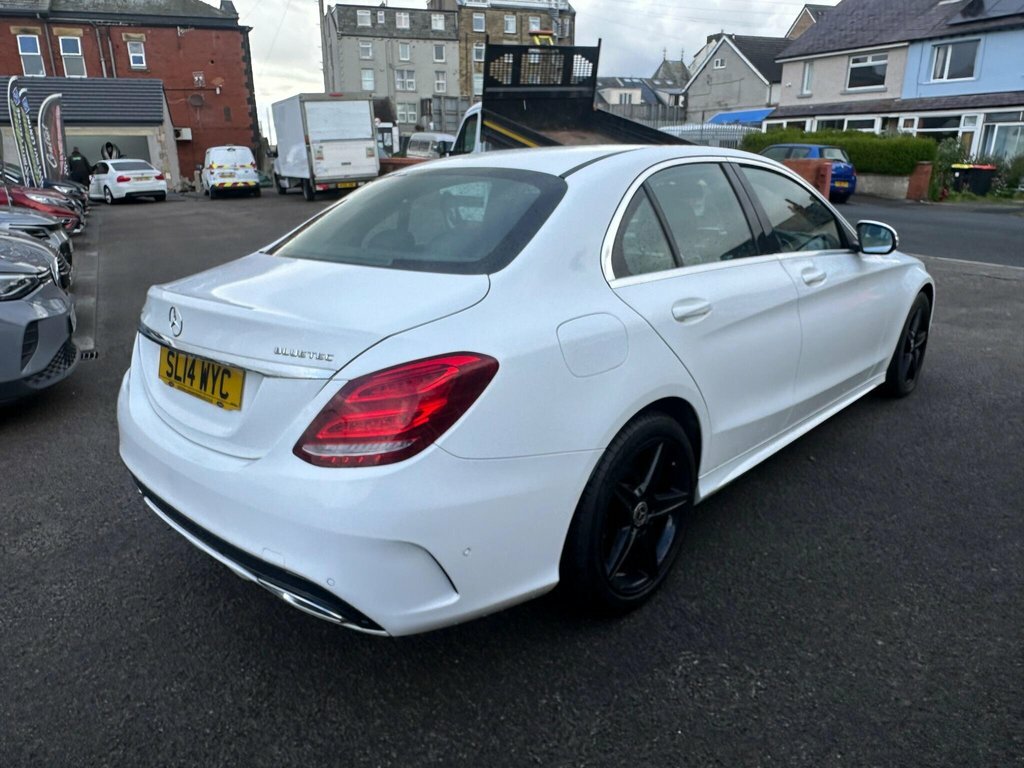 Mercedes-Benz C Class 2.1L Amg Line SL14WYC White #2