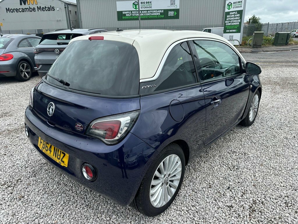 Vauxhall Adam 1.4L Glam FD64NJZ Blue #2