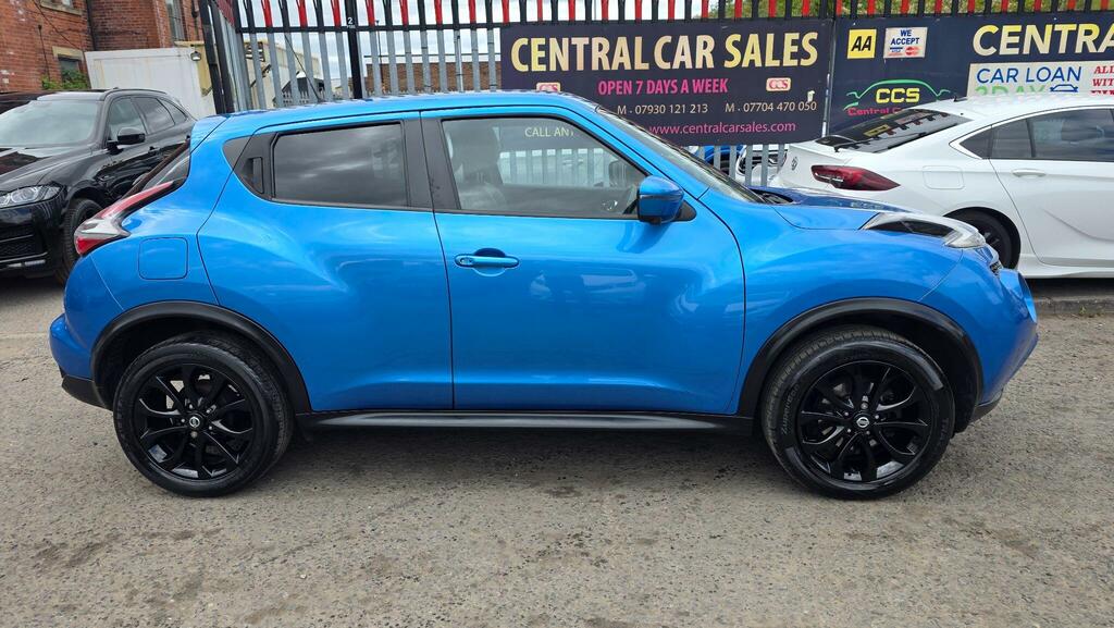 Nissan Juke 1.6 Tekna Xtron Euro 6 LL18NYM Blue #6