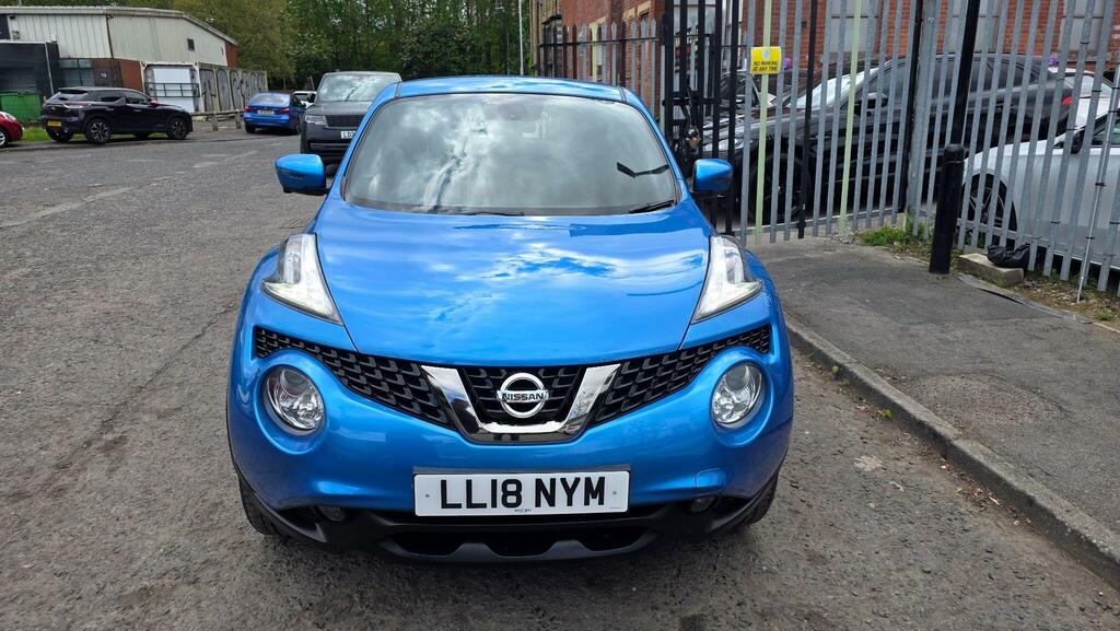 Nissan Juke 1.6 Tekna Xtron Euro 6 LL18NYM Blue #3