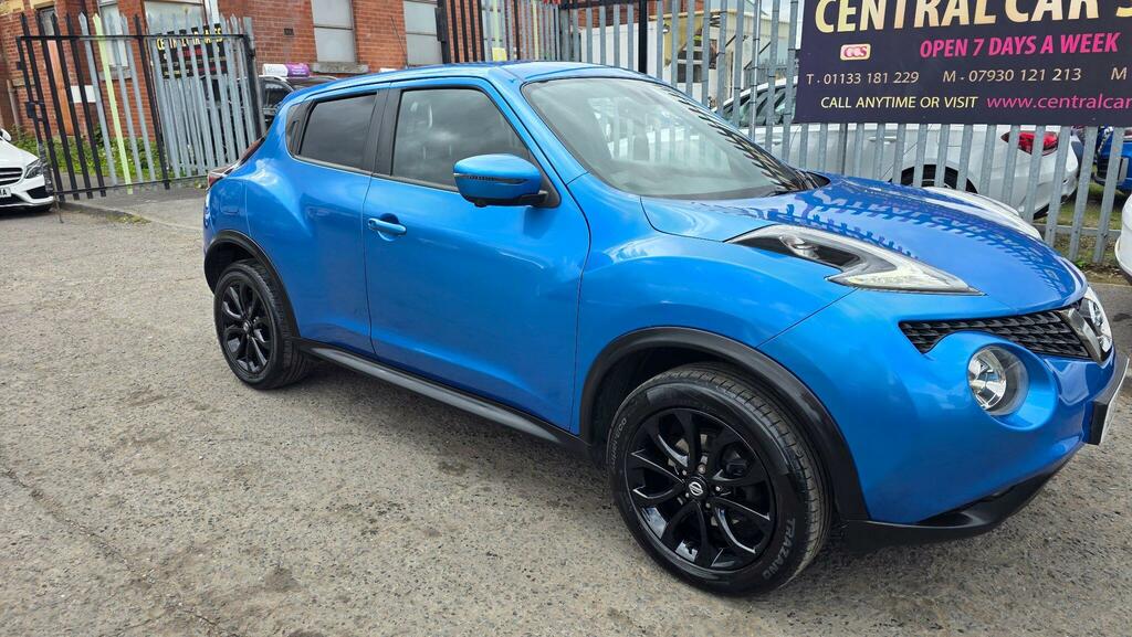 Nissan Juke 1.6 Tekna Xtron Euro 6 LL18NYM Blue #5