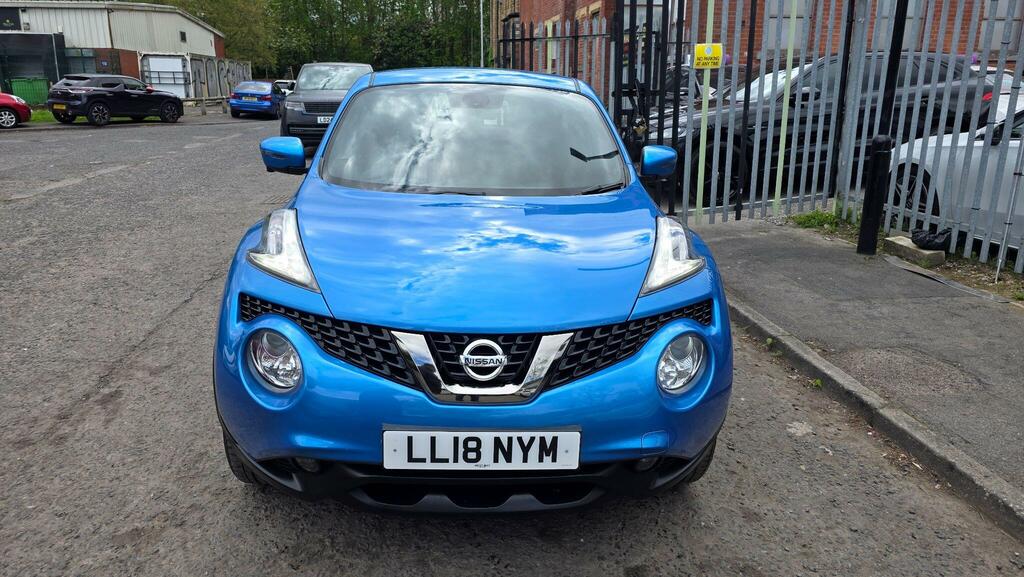 Nissan Juke 1.6 Tekna Xtron Euro 6 LL18NYM Blue #2