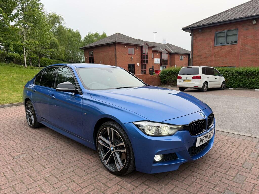 BMW 3 Series 2.0 320D M Sport Shadow Edition Xdrive Euro 6 WF18RCV Blue #2