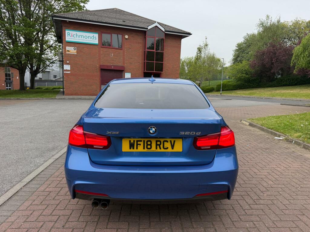 BMW 3 Series 2.0 320D M Sport Shadow Edition Xdrive Euro 6 WF18RCV Blue #5