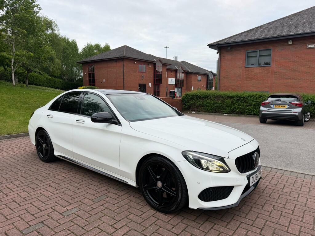 Mercedes-Benz C Class 2.1 C250 Bluetec Amg Line G-tronic Euro 6 Ss 4 DU64FMM White #6