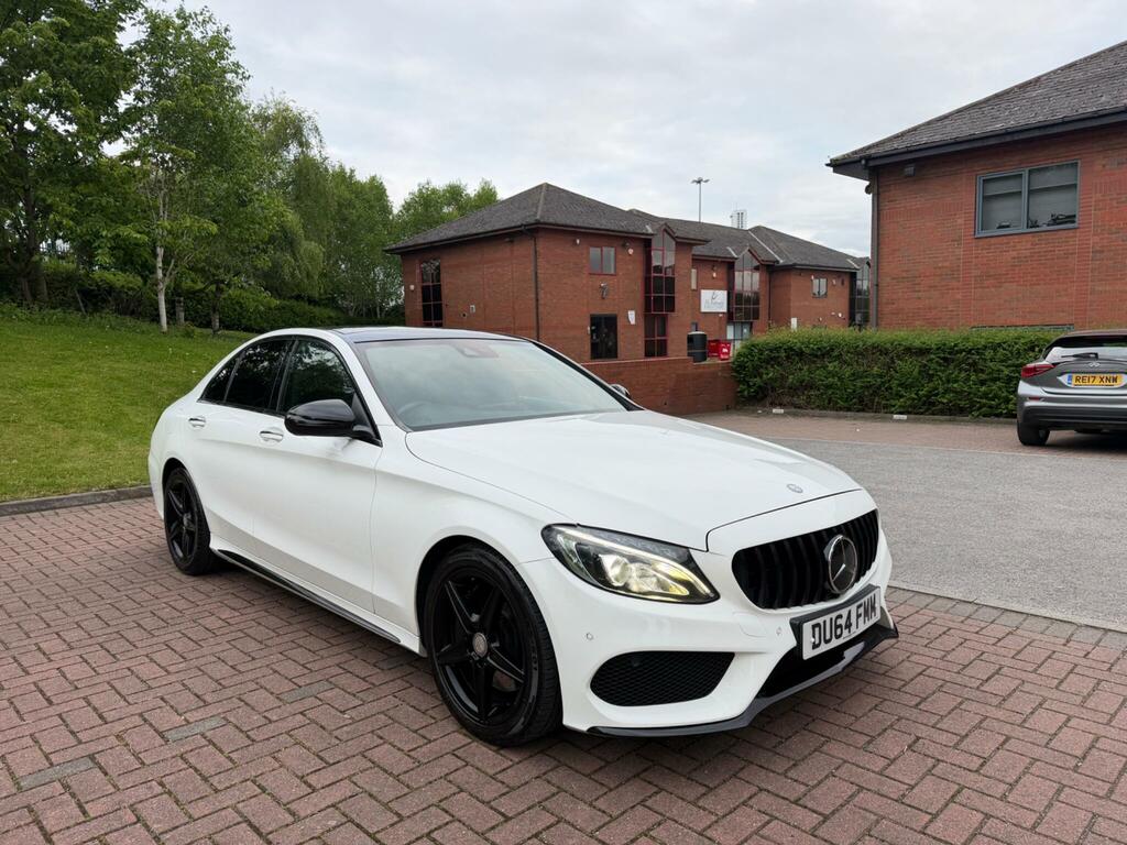 Mercedes-Benz C Class 2.1 C250 Bluetec Amg Line G-tronic Euro 6 Ss 4 DU64FMM White #2