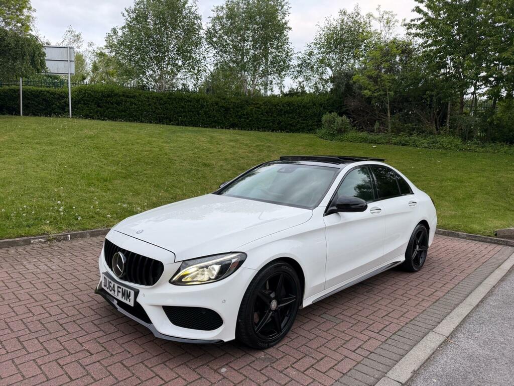 Mercedes-Benz C Class 2.1 C250 Bluetec Amg Line G-tronic Euro 6 Ss 4 DU64FMM White #3