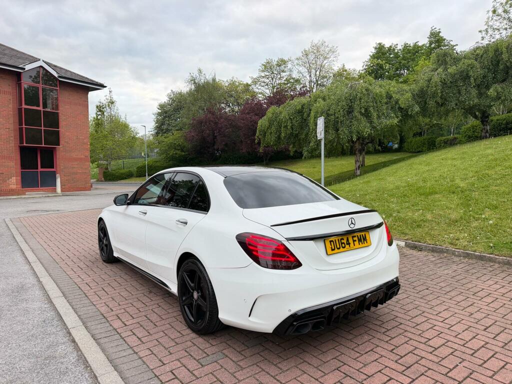 Mercedes-Benz C Class 2.1 C250 Bluetec Amg Line G-tronic Euro 6 Ss 4 DU64FMM White #5