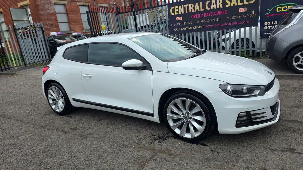 Volkswagen Scirocco 2.0 Tdi Bluemotion Tech Gt Dsg Euro 6 Ss White