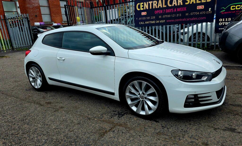 Volkswagen Scirocco Gt White #4