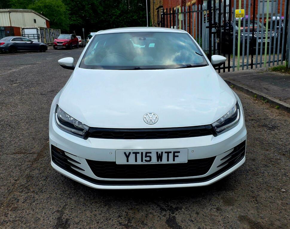 Volkswagen Scirocco Gt White #2