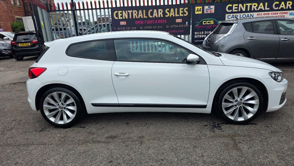 Volkswagen Scirocco Gt White #6