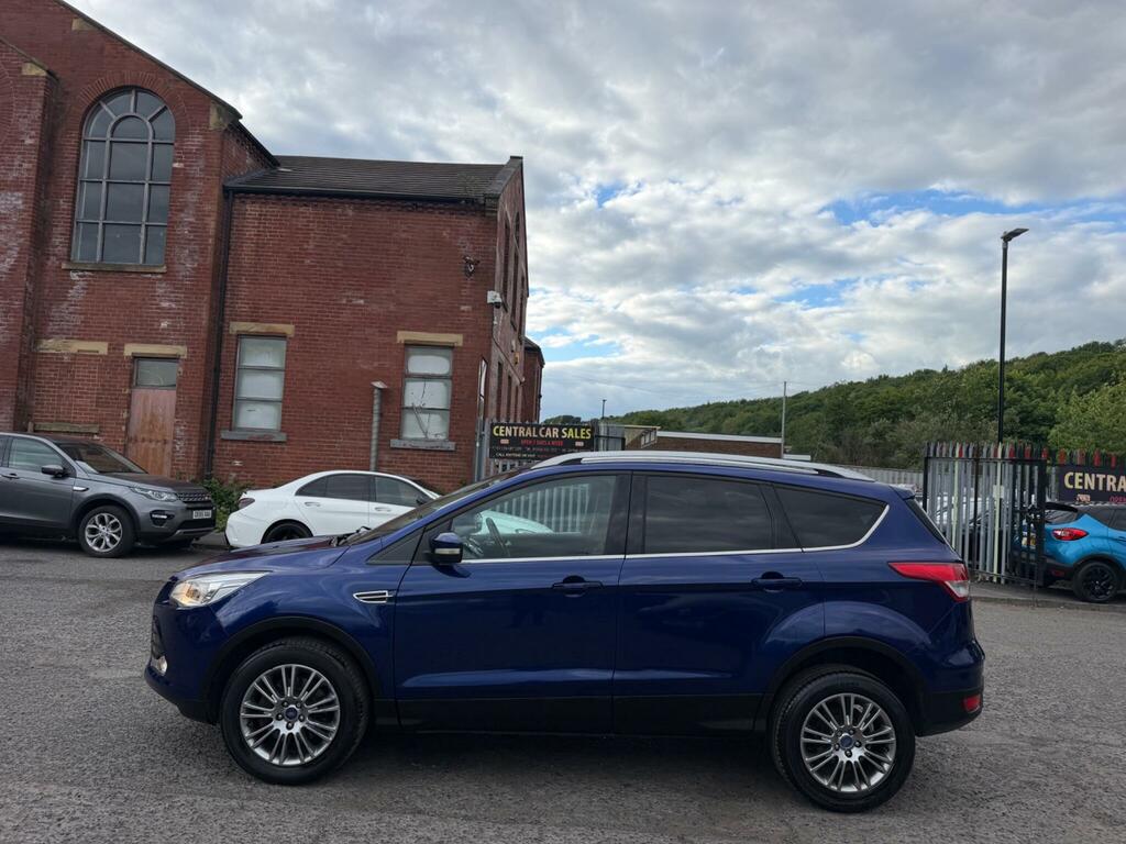 Ford Kuga 2.0 Tdci Titanium Powershift Awd Euro 5 EK64HDO Blue #5