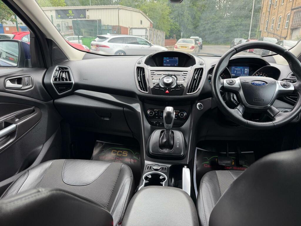 Ford Kuga 2.0 Tdci Titanium Powershift Awd Euro 5 EK64HDO Blue #4