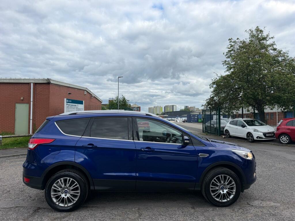 Ford Kuga 2.0 Tdci Titanium Powershift Awd Euro 5 EK64HDO Blue #3