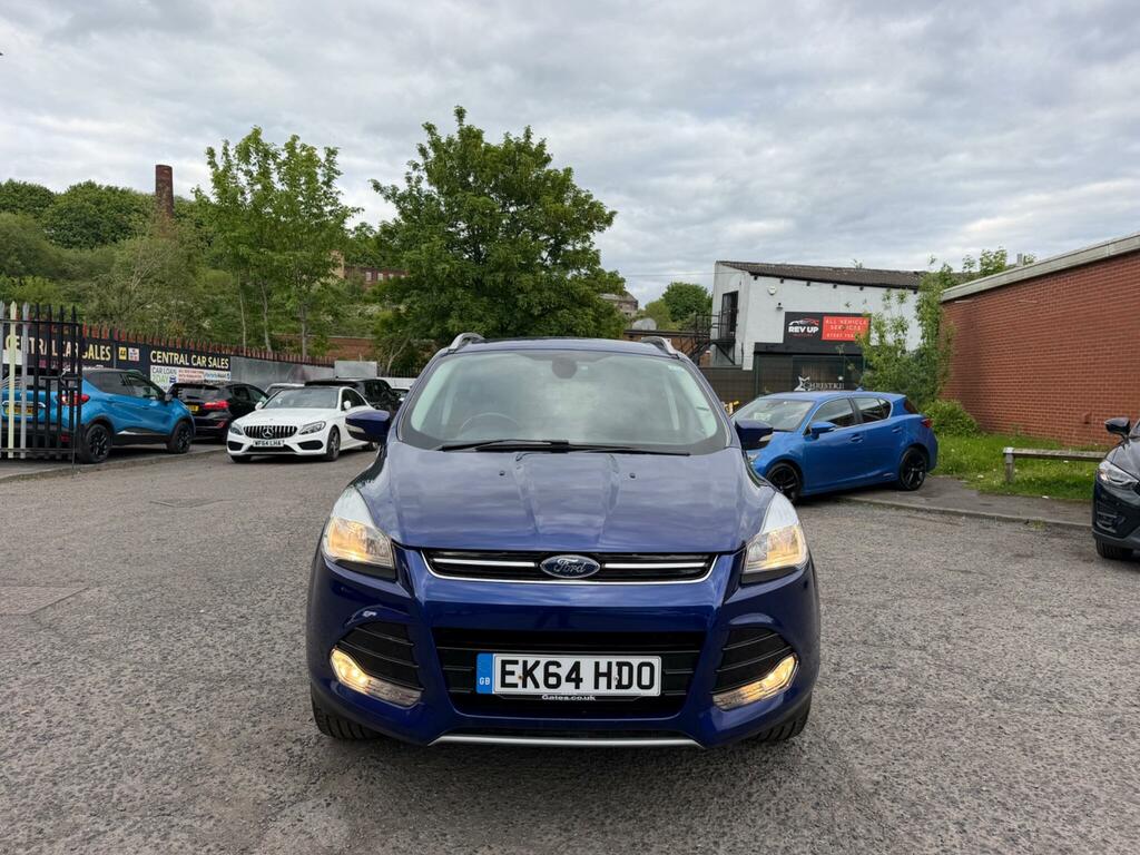 Ford Kuga 2.0 Tdci Titanium Powershift Awd Euro 5 EK64HDO Blue #2
