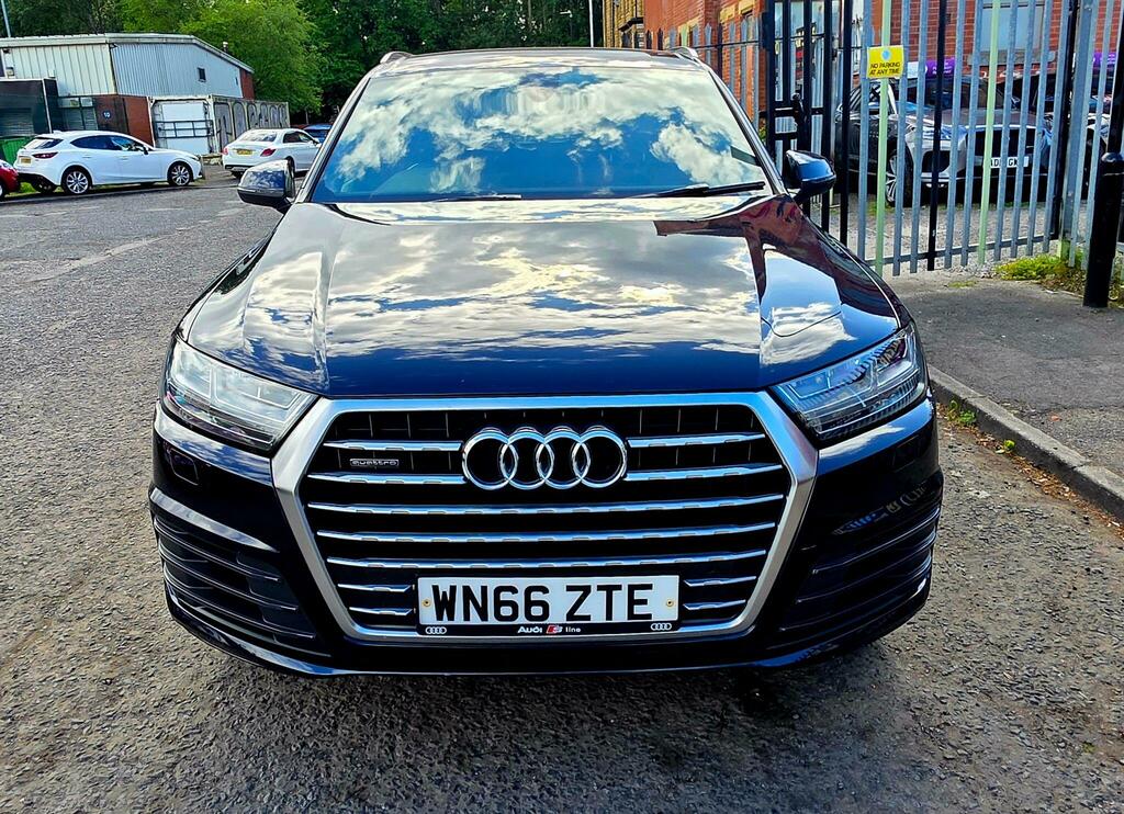 Audi Q7 3.0 Tdi V6 S Line Tiptronic Quattro Euro 6 Ss 5 WN66ZTE Blue #5