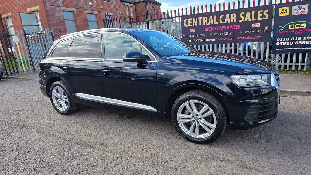 Audi Q7 3.0 Tdi V6 S Line Tiptronic Quattro Euro 6 Ss 5 Blue
