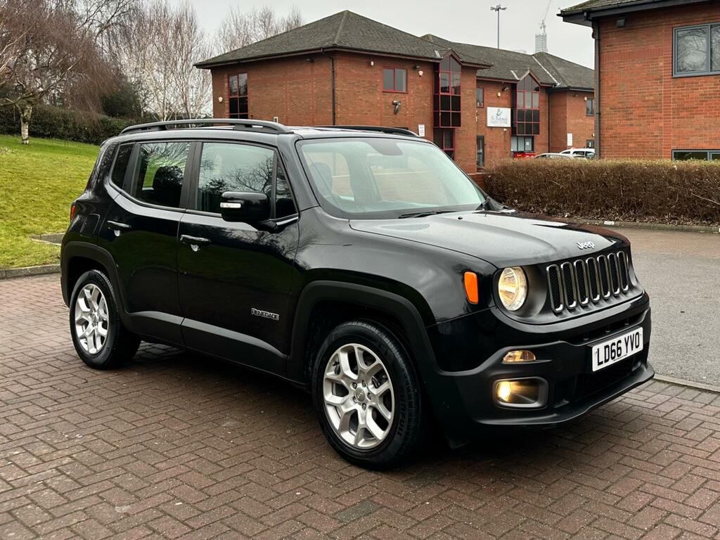Jeep Renegade 1.4T Multiairii Longitude Ddct Euro 6 Ss LD66YVO Black #3