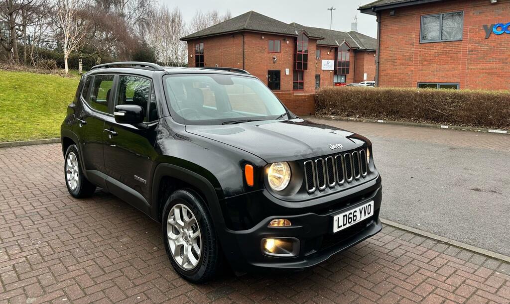 Jeep Renegade 1.4T Multiairii Longitude Ddct Euro 6 Ss LD66YVO Black #2