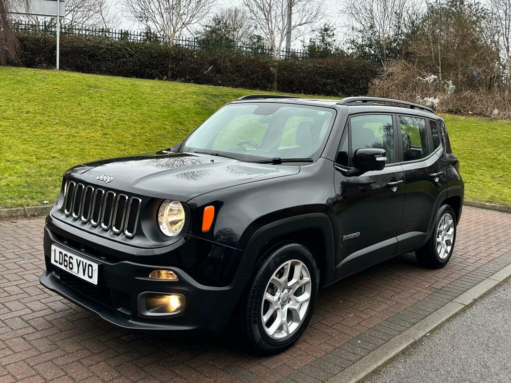 Jeep Renegade 1.4T Multiairii Longitude Ddct Euro 6 Ss Black