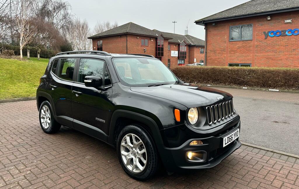Jeep Renegade 1.4T Multiairii Longitude Ddct Euro 6 Ss LD66YVO Black #5