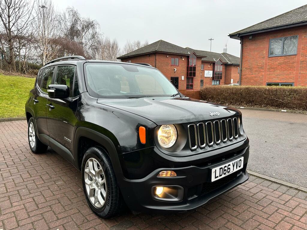Jeep Renegade 1.4T Multiairii Longitude Ddct Euro 6 Ss LD66YVO Black #4