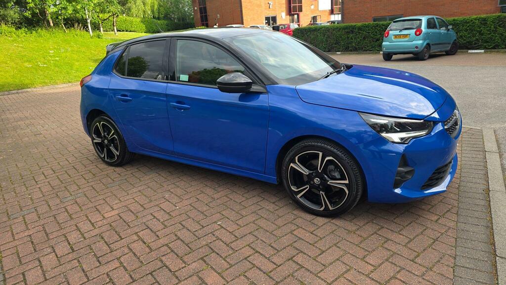 Vauxhall Corsa 1.2 Turbo Sri Edition Euro 6 Ss AJ71JZM Blue #4