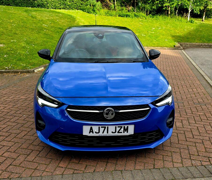 Vauxhall Corsa 1.2 Turbo Sri Edition Euro 6 Ss AJ71JZM Blue #2