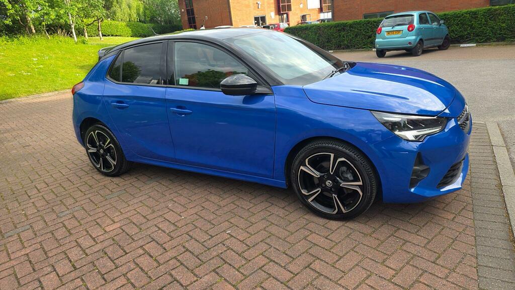 Vauxhall Corsa 1.2 Turbo Sri Edition Euro 6 Ss AJ71JZM Blue #5