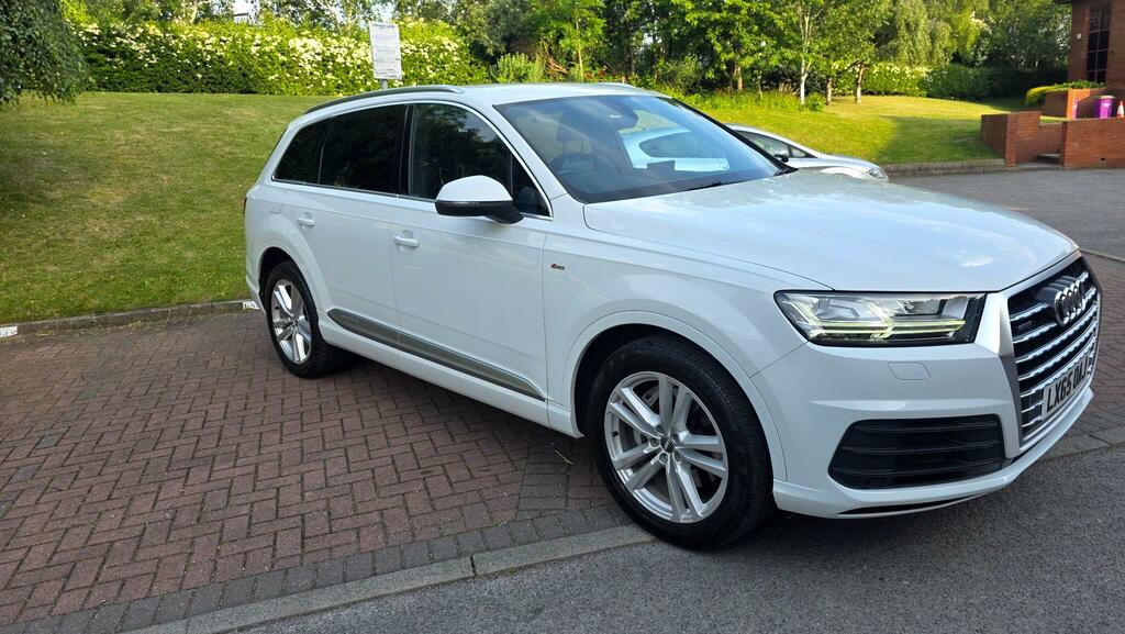 Audi Q7 3.0 Tdi V6 S Line Tiptronic Quattro Euro 6 Ss 5 LX65OAJ White #6