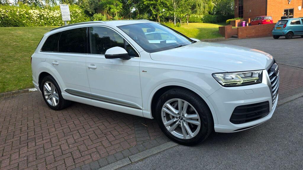 Audi Q7 3.0 Tdi V6 S Line Tiptronic Quattro Euro 6 Ss 5 LX65OAJ White #4