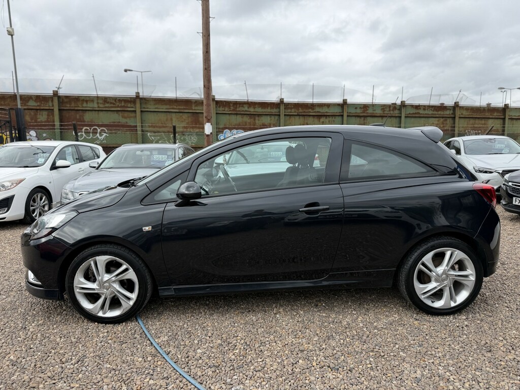 Vauxhall Corsa Hatchback 1.2 I Sri VX Line 2015 DS65YBJ Black #2