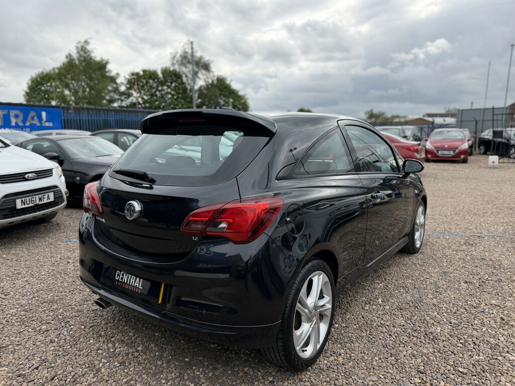 Vauxhall Corsa Hatchback 1.2 I Sri VX Line 2015 DS65YBJ Black #6