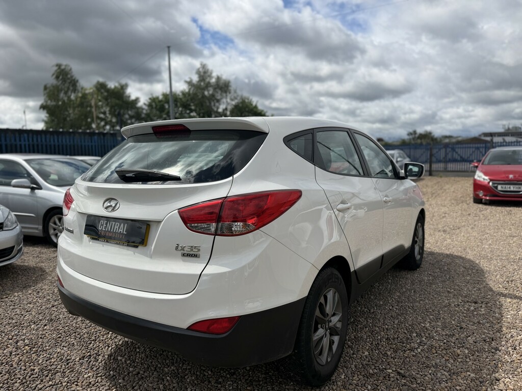 Hyundai Ix35 Suv 1.7 Crdi S 2014 EJ64NVZ White #6