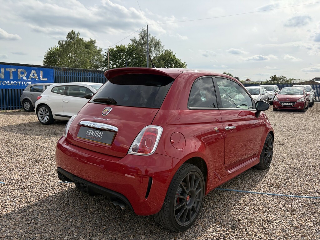 Abarth 500 Hatchback 1.4 Abarth 1.4 16V Turbo 2011 Red #5