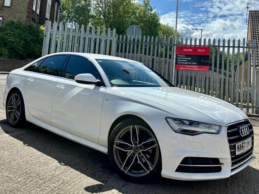 Audi A6 Saloon 2.0 Tdi Ultra S Line Saloon S Tronic Eu White