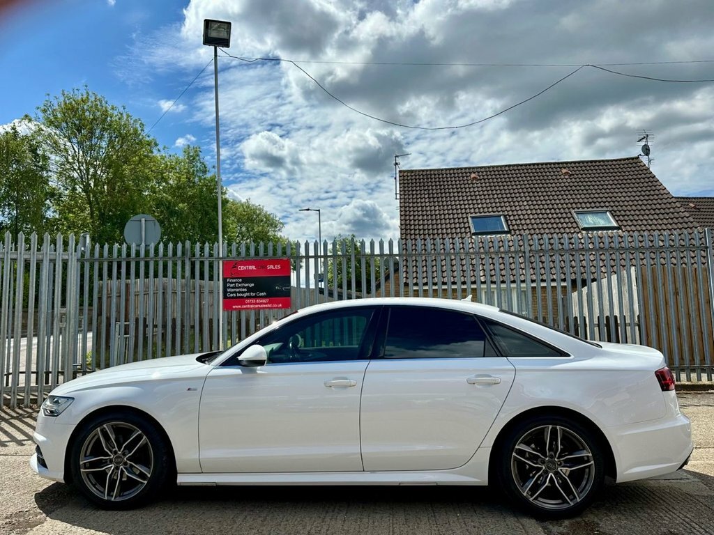 Audi A6 Saloon 2.0 Tdi Ultra S Line Saloon S Tronic Eu NA67UKE White #4