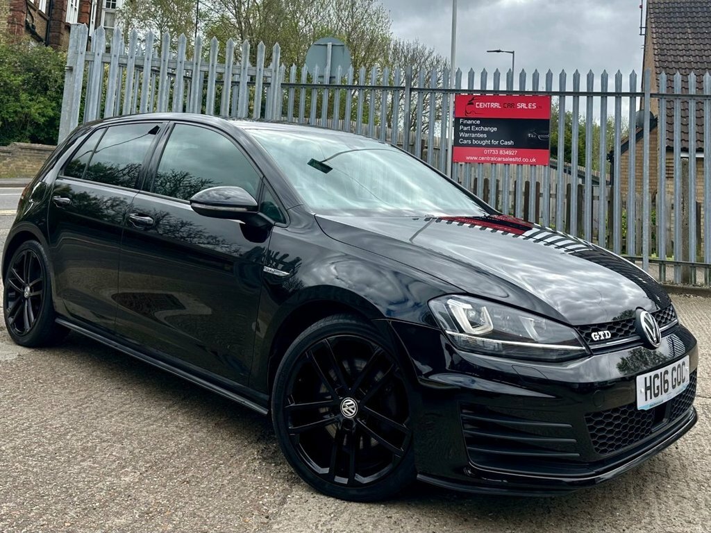 Volkswagen Golf 2.0 Tdi Bluemotion Tech Gtd Hatchback M HG16GOC Black