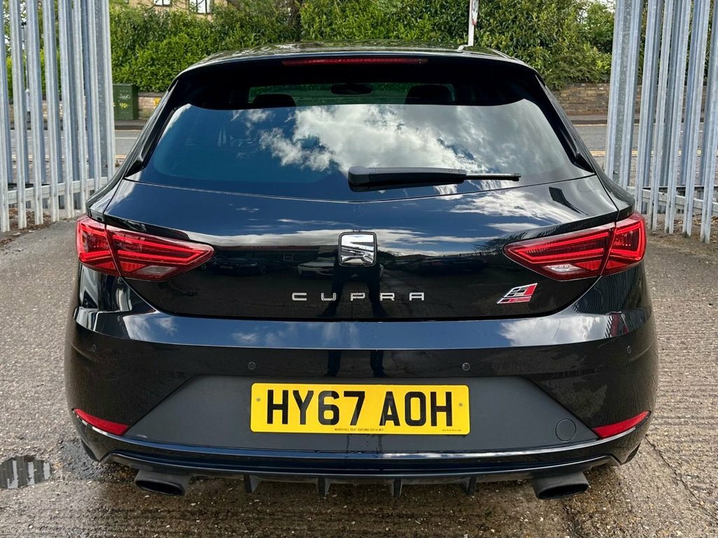 Seat Leon 2.0 Tsi Cupra 300 Hatchback Dsg Euro 6 HY67AOH Black #6