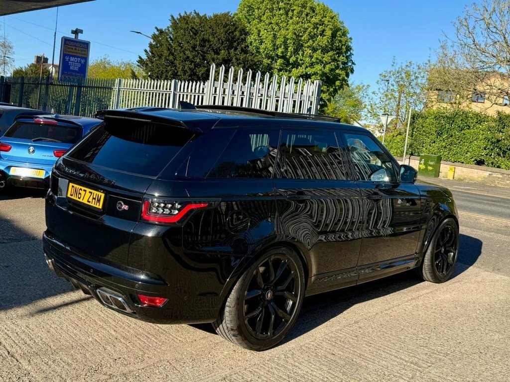 Land Rover Range Rover Sport 5.0 P575 V8 Svr Suv 4Wd Euro 6 S Black #6
